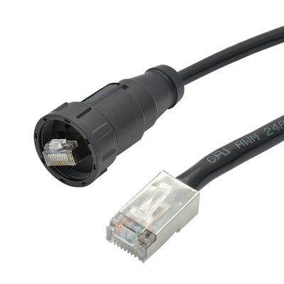 남자 방수 Rj45 이서넷 커넥터 빠른 잠금장치 8P8C 주형을 떠서 만드는 케이블에 남자입니다