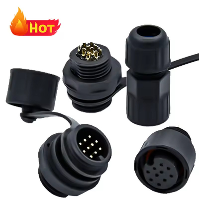 RIGOAL M16 2 3 4 5 6 8 9 10 핀 산업용 자동차 LED 조명 드론 야외 커넥터