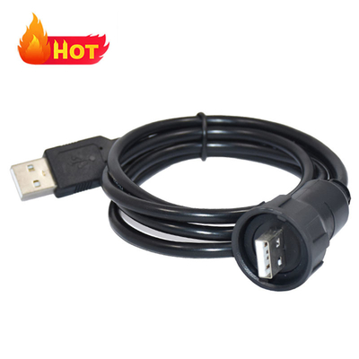 ISO 9001 인증을 가진 1형 USB 케이블 플라스틱 원형 연결 장치