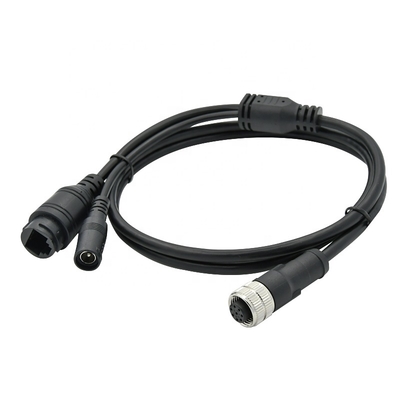 M12 이더넷 케이블 4pin 8pin D X 산업용 카메라 머신 비전 코드