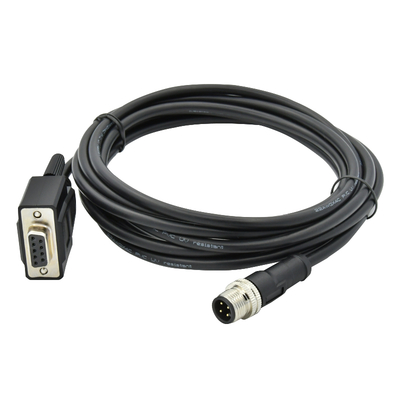M12 to D-Sub 방수 커넥터 IP68 DB9 DB15 DB25 DB37
