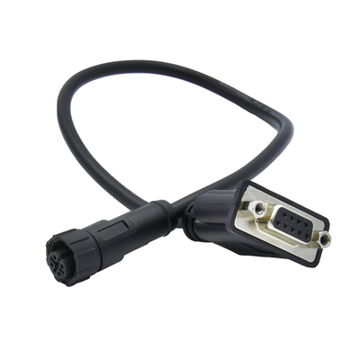 M12 to D-Sub 방수 커넥터 IP68 DB9 DB15 DB25 DB37