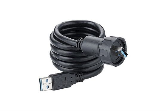 로스 패널 마운트 USB 연결기 1.5A 플라스틱 플러그 연결기